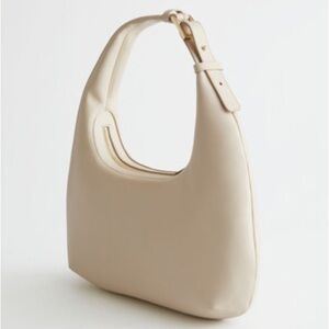& other stories Cream Crescent Bag